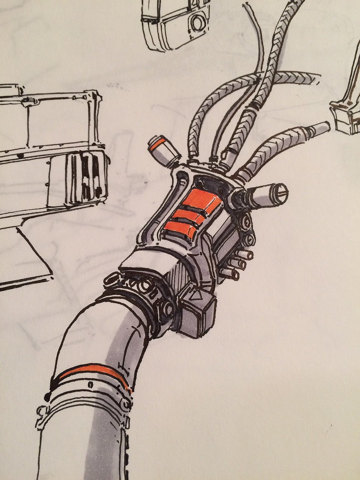 Automatic design，Hand drawn design，Visual design，beautiful，industrial design，