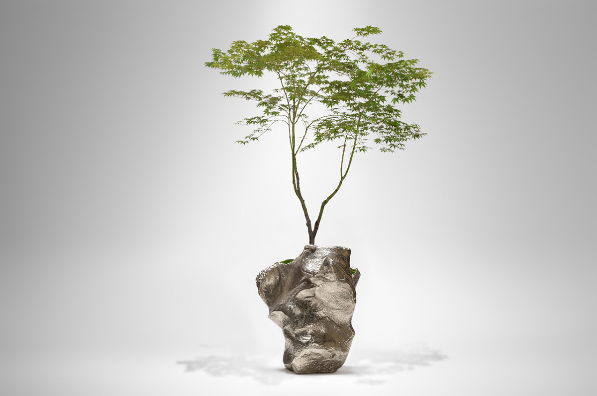 Hybrideae，Home Furnishing，3D scanning，Design，Flowerpot，