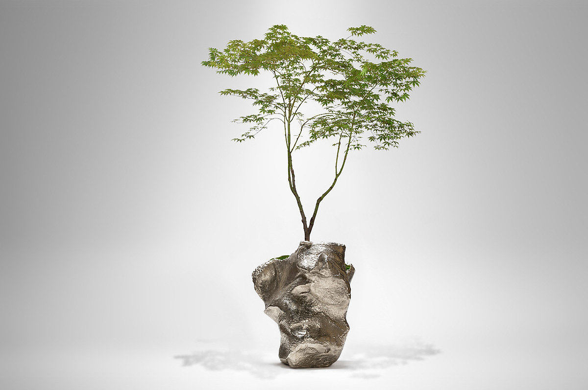 Hybrideae，Home Furnishing，3D scanning，Design，Flowerpot，