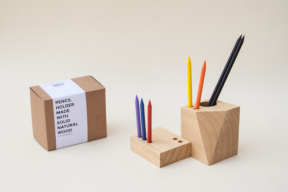 wooden ，Pencil holder，CUB，Stationery，to work in an office，Octavi Serra，AYOUS，