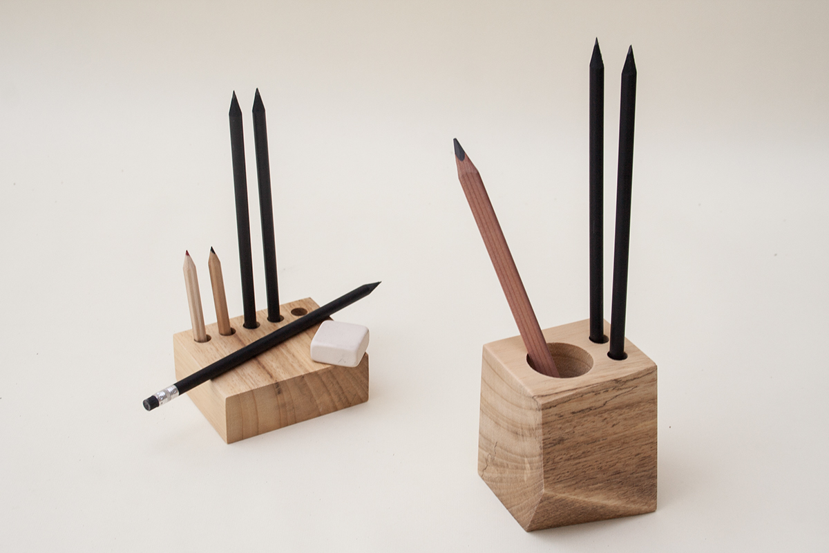wooden ，Pencil holder，CUB，Stationery，to work in an office，Octavi Serra，AYOUS，