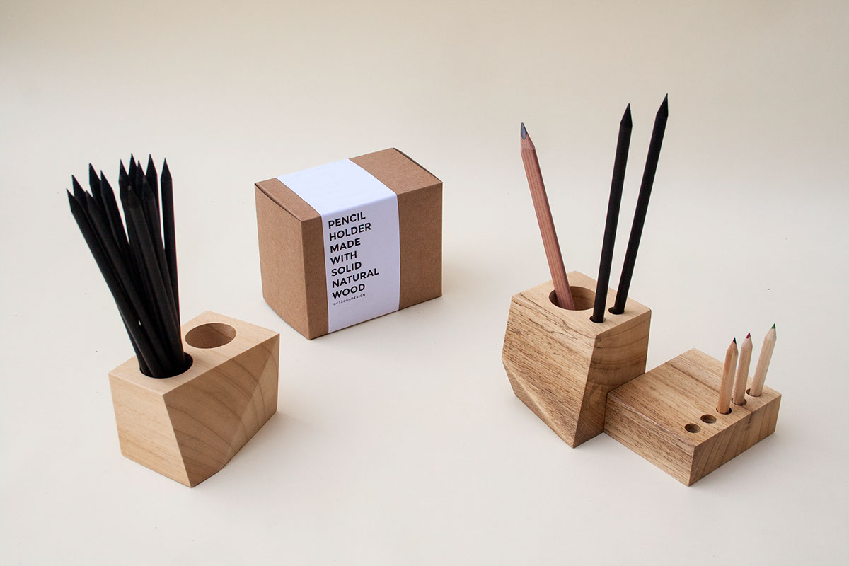 wooden ，Pencil holder，CUB，Stationery，to work in an office，Octavi Serra，AYOUS，