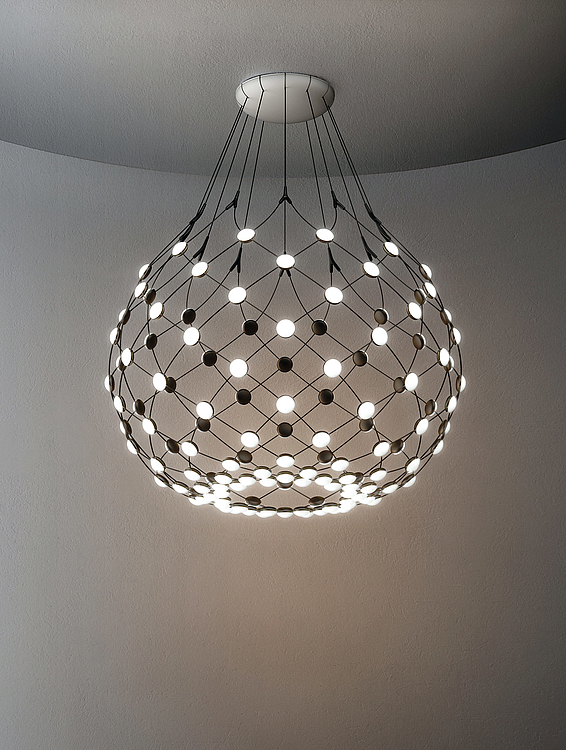 Minimalist，a chandelier，lamps and lanterns，Lamp Mesh，2016 red dot award，