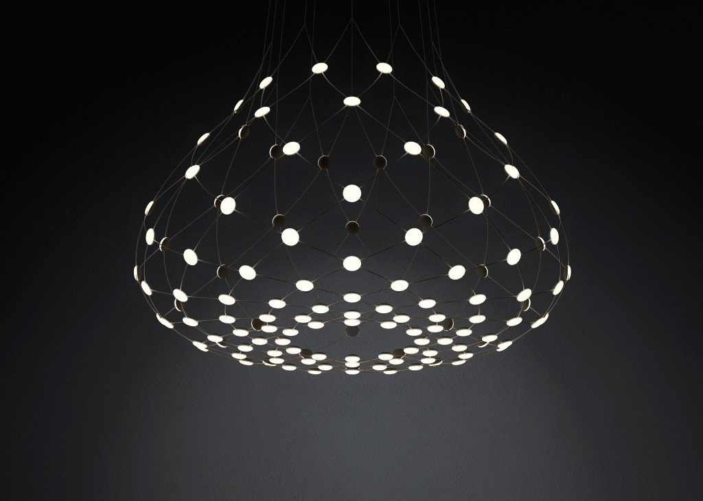 Minimalist，a chandelier，lamps and lanterns，Lamp Mesh，2016 red dot award，