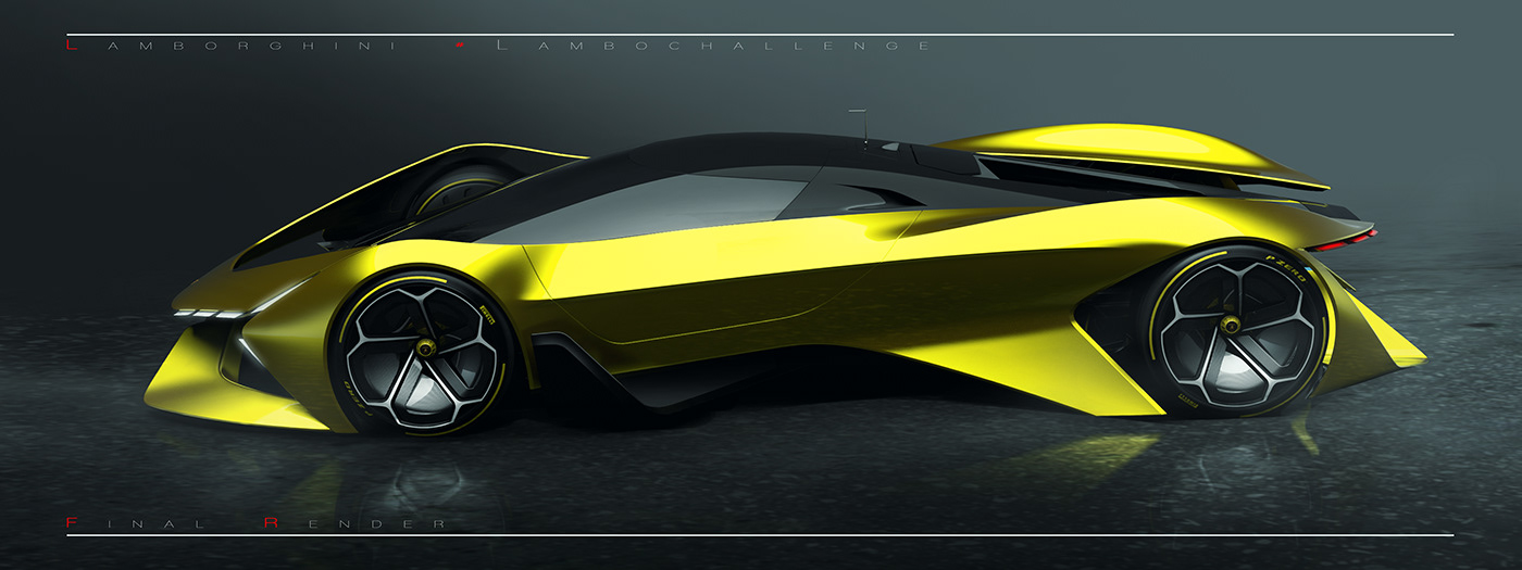 Michel DI MARCO，Challenge，Lamborghini，Design，automobile，