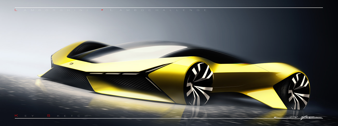 Michel DI MARCO，Challenge，Lamborghini，Design，automobile，