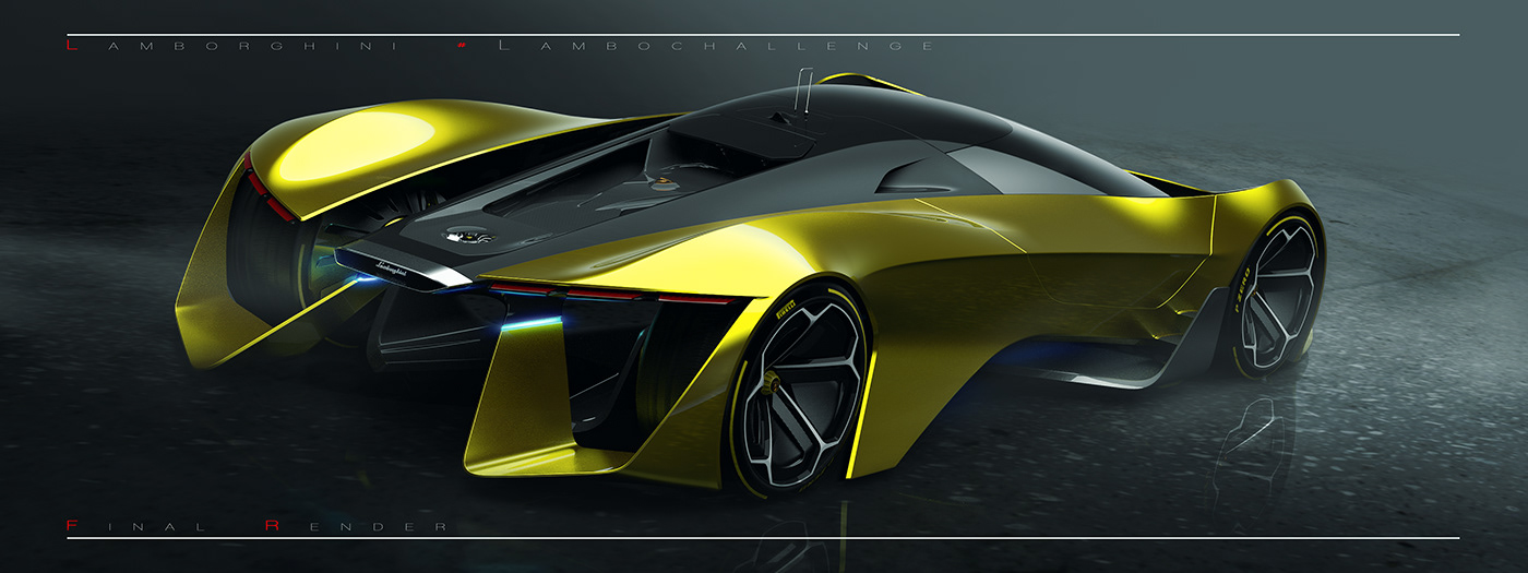 Michel DI MARCO，Challenge，Lamborghini，Design，automobile，