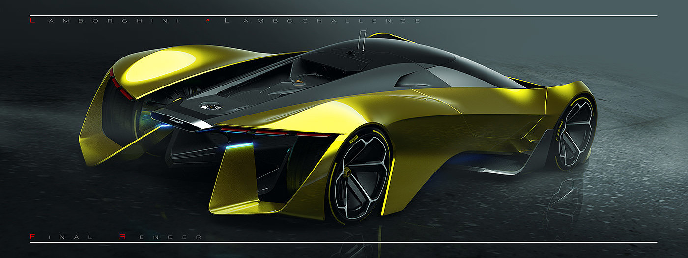 Michel DI MARCO，Challenge，Lamborghini，Design，automobile，