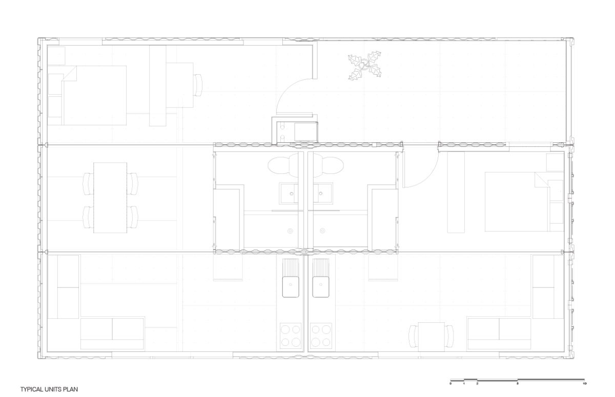 Design，house，residence，LOT-E​​K，Container，