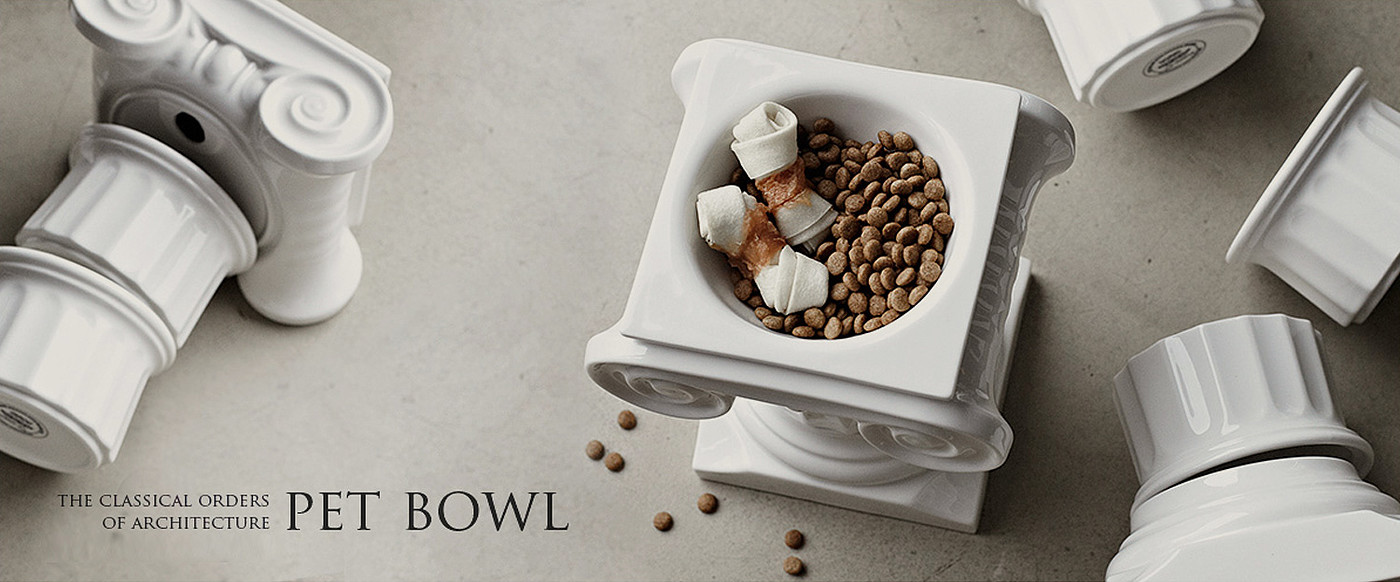 serialization，product design，Pet bowl，