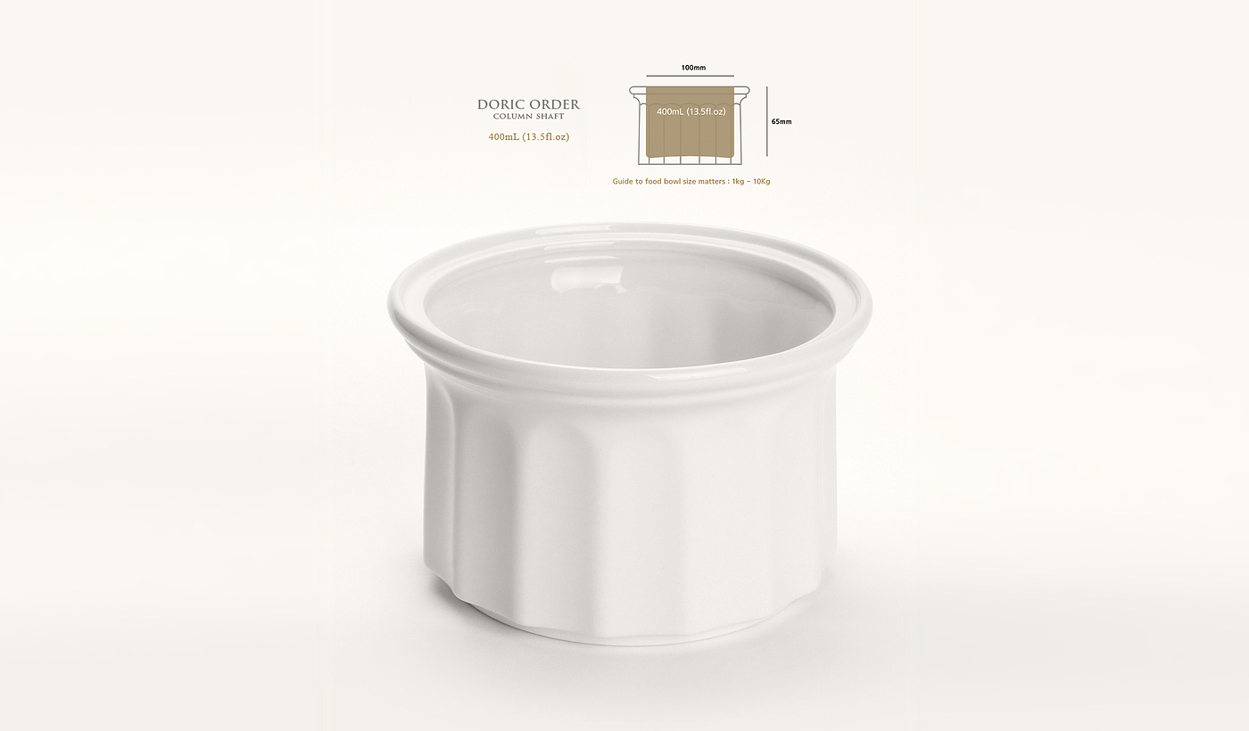 serialization，product design，Pet bowl，