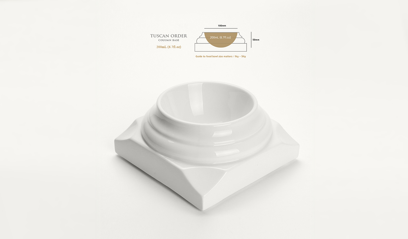 serialization，product design，Pet bowl，