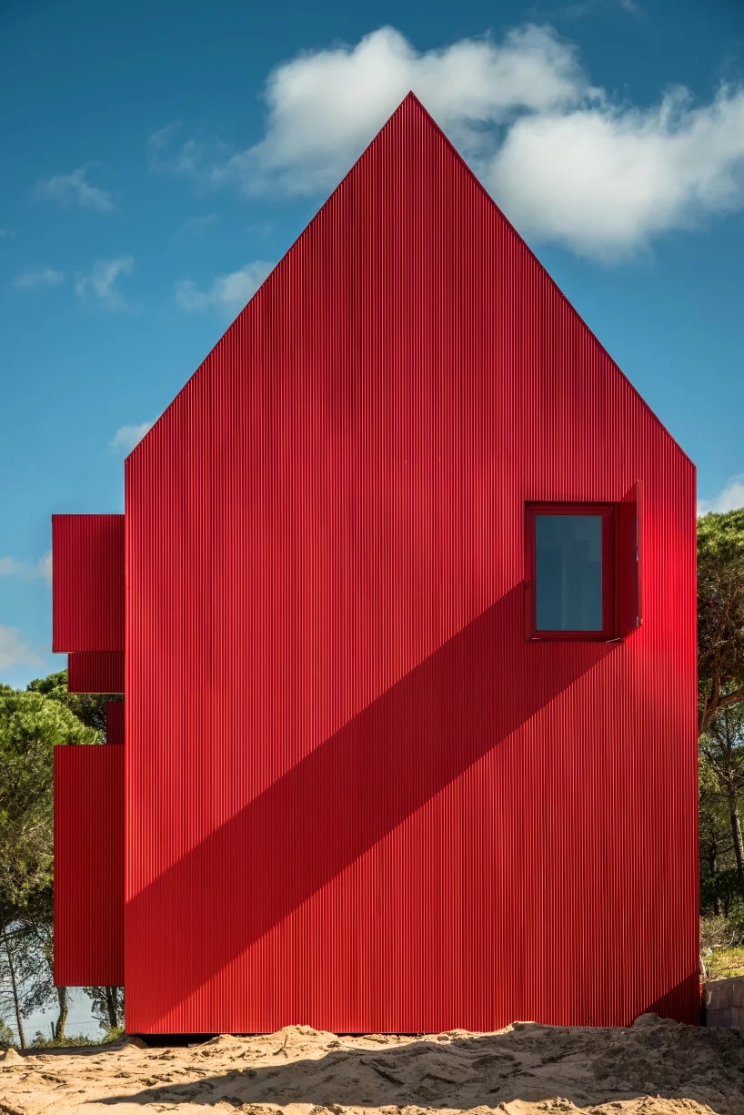 葡萄牙的鲜红色房子,做大自然中最鲜艳的一抹红