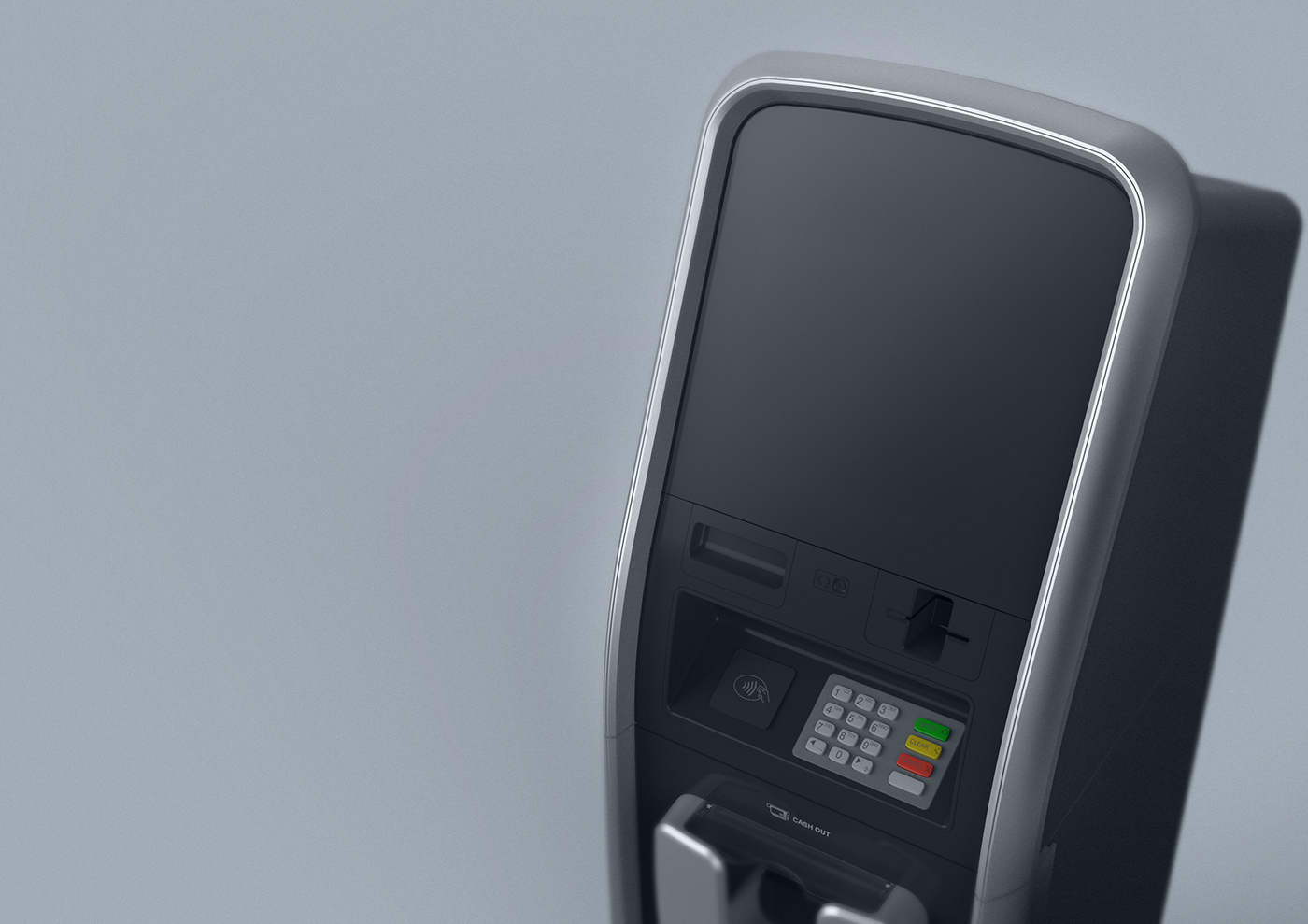 black，intelligence，Cash dispenser，atm，