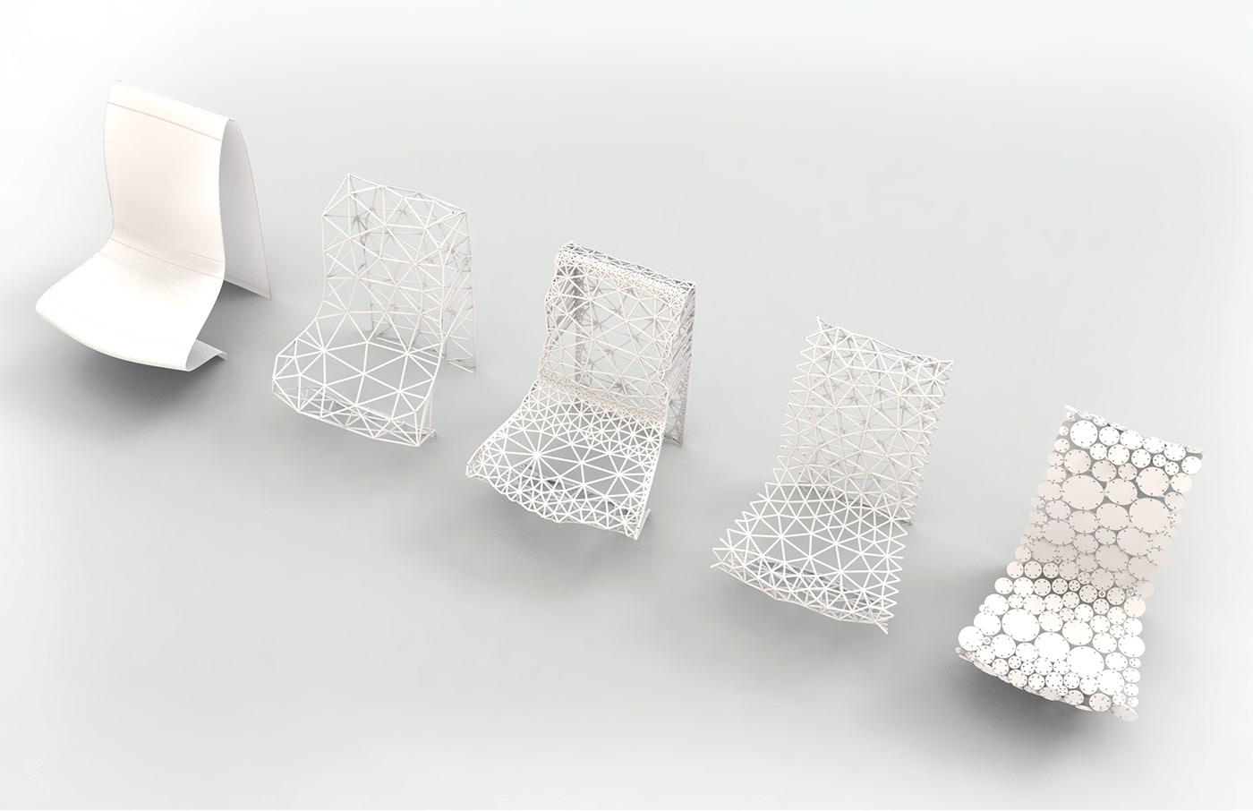 ParametricChair，Home Furnishing，chair，chair，Benjamin Miller，