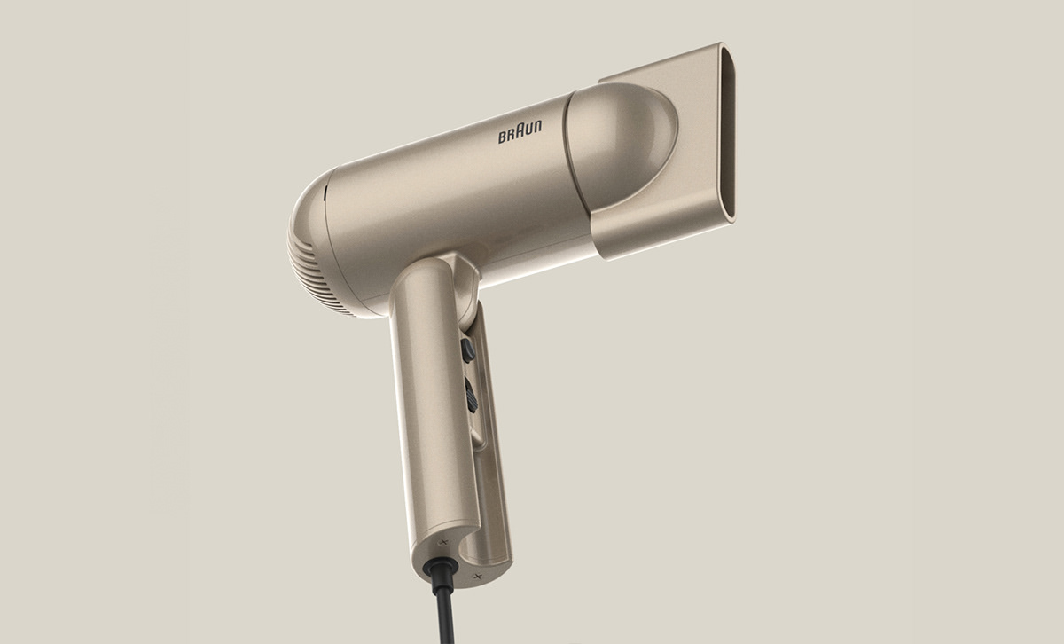 product design，hair drier，braun，Bolang，