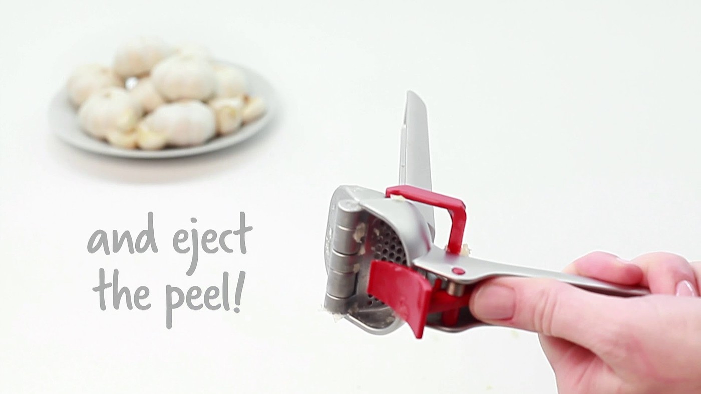 2016 red dot award，Scrape，A garlic press，mashed garlic，kitchen，