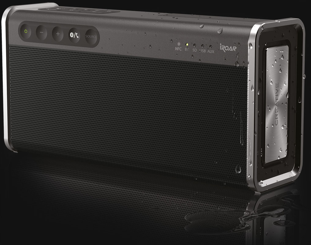 2016 red dot award，iRoar Go，loudspeaker box，Bluetooth，Portable，