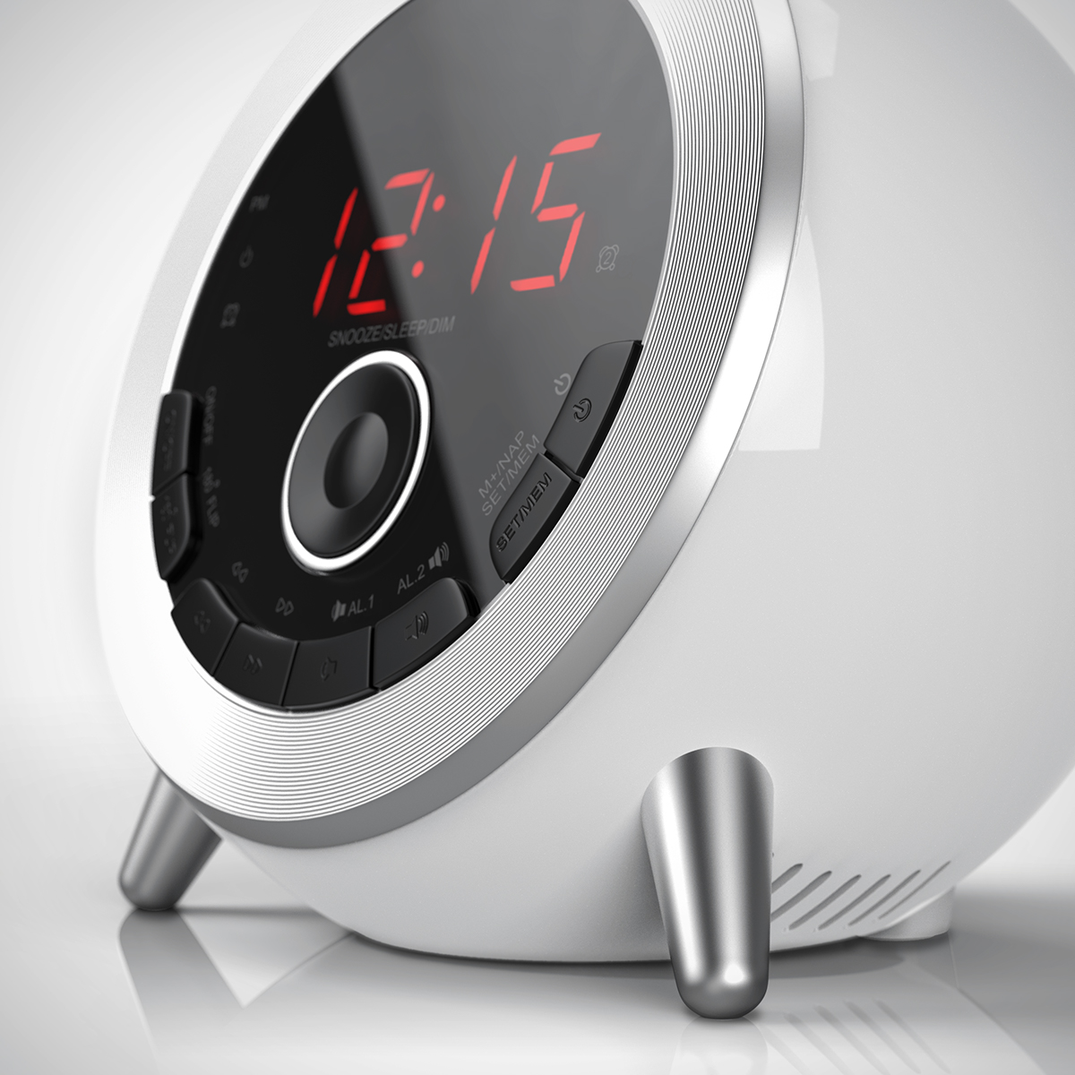 Daily Necessities，alarm clock，originality，industrial design，