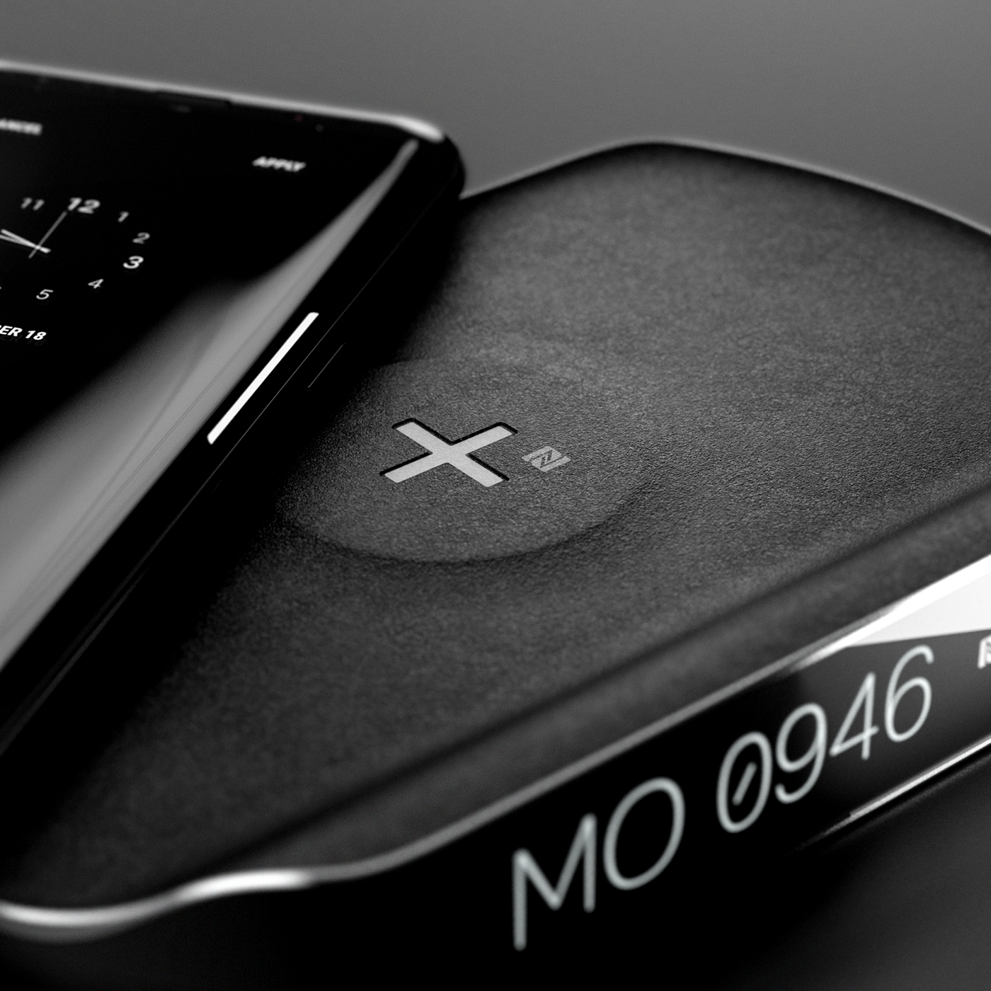 industrial design，Charging device，Clock，Simplicity，