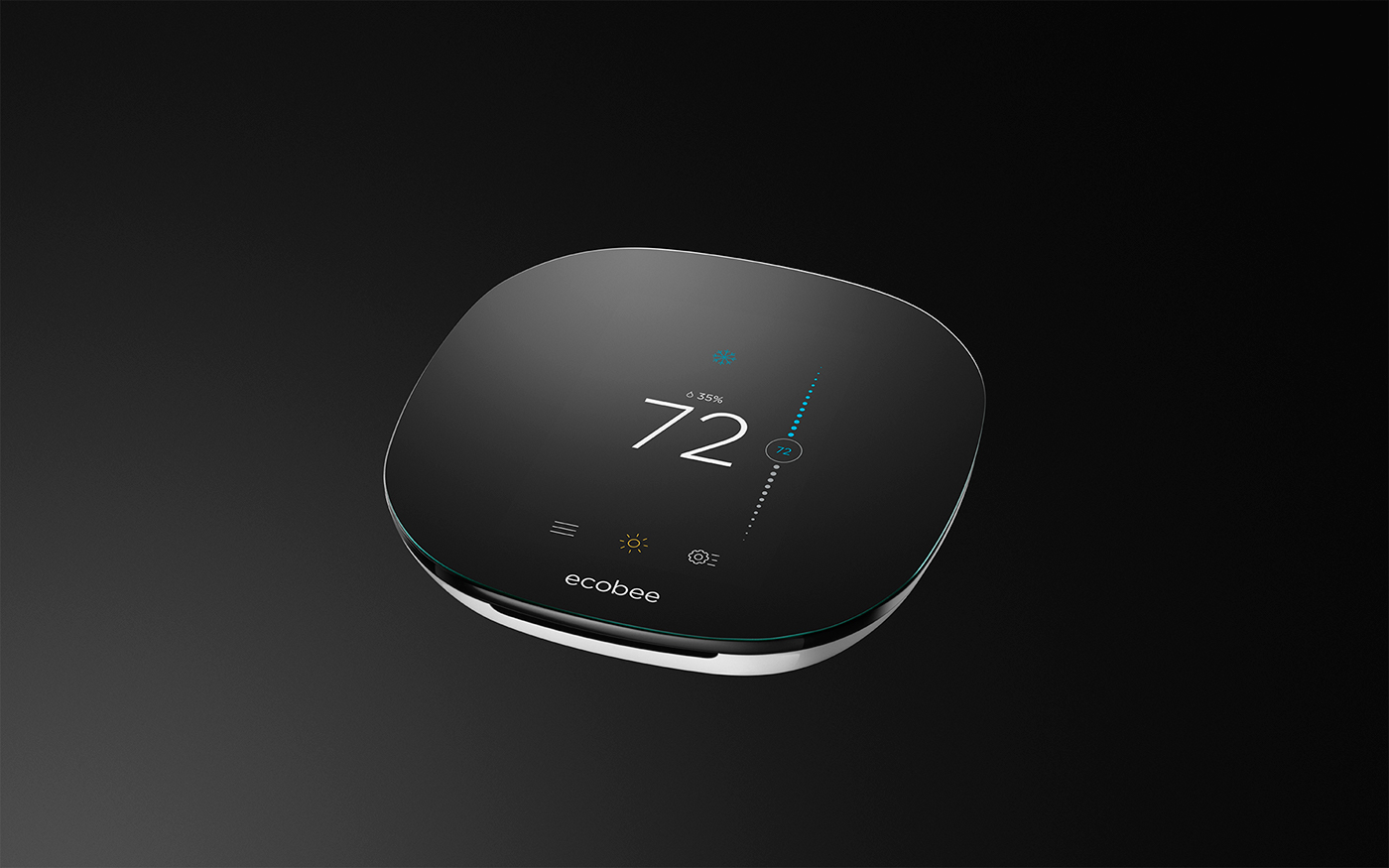 app，Apple，Stephen MacLeod，Home Furnishing，black，Thermostat，siri，