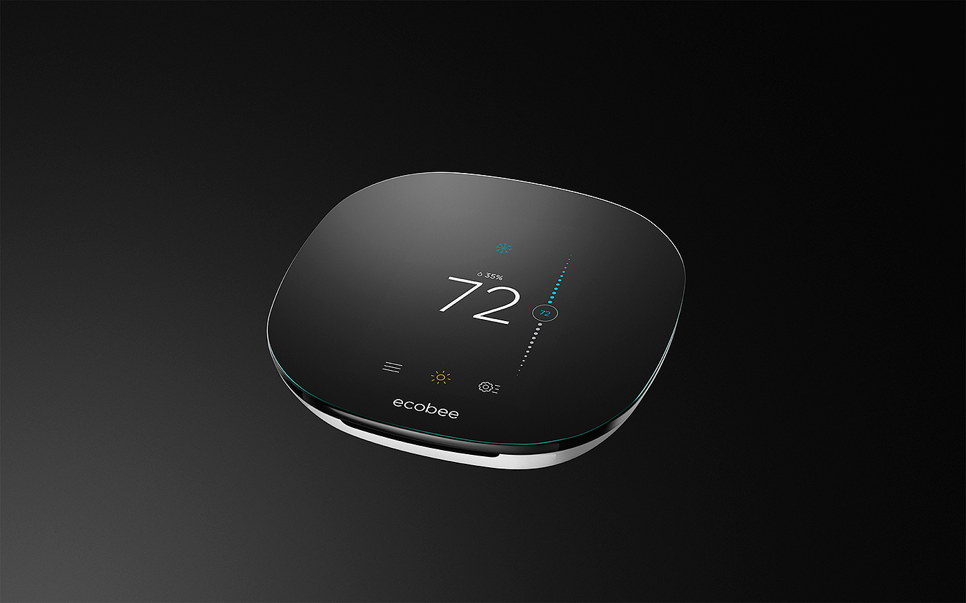 app，Apple，Stephen MacLeod，Home Furnishing，black，Thermostat，siri，