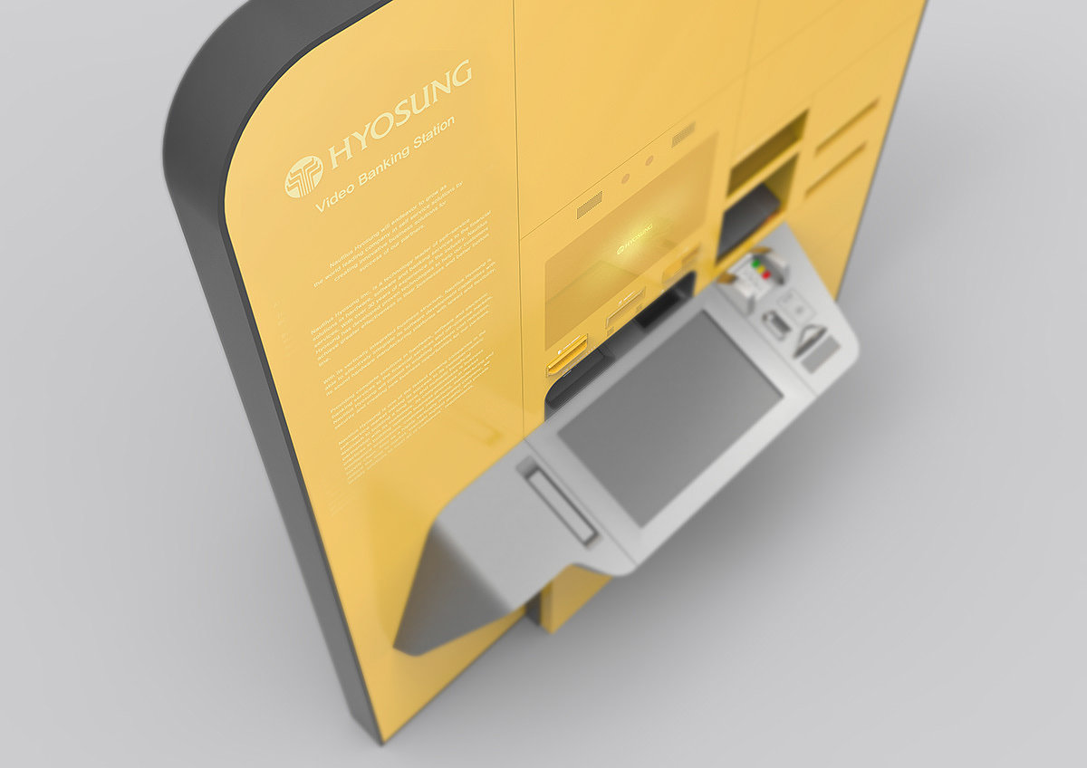 atm，Bank self service system，Digital，product design，