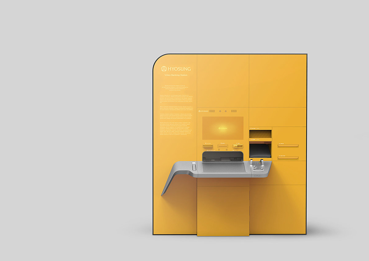 atm，Bank self service system，Digital，product design，