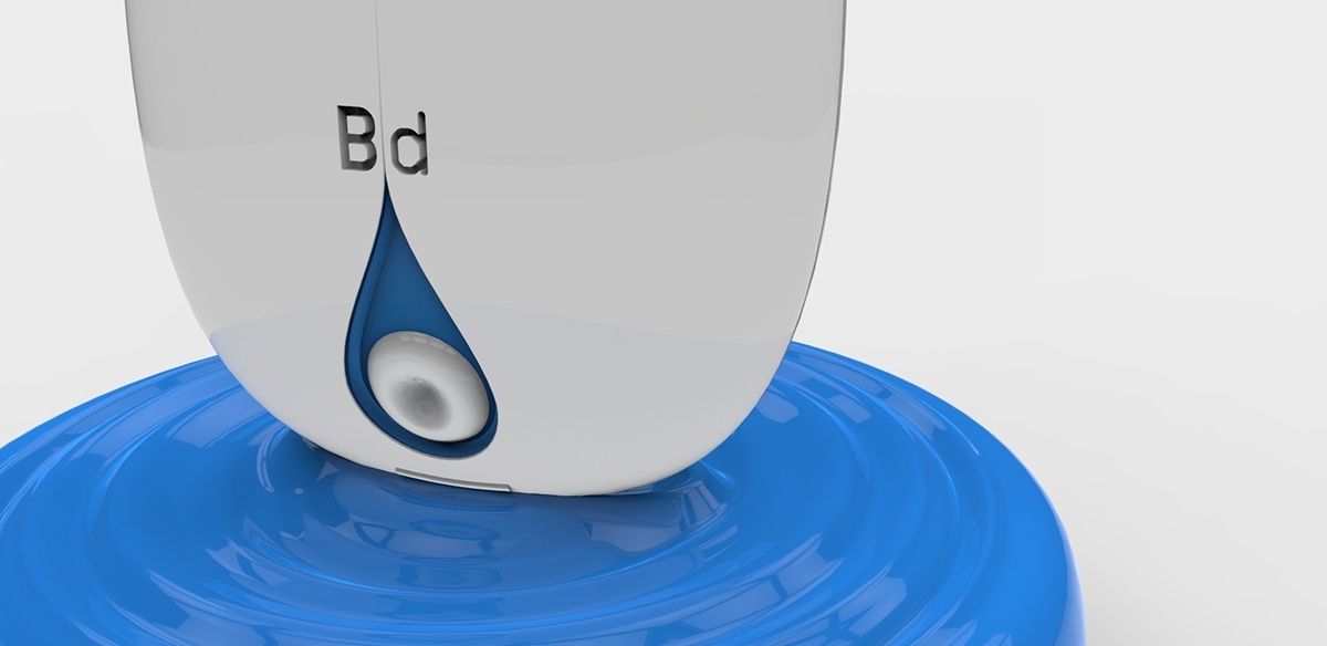 Water drop design，product design，Medical instruments，Intelligent device，