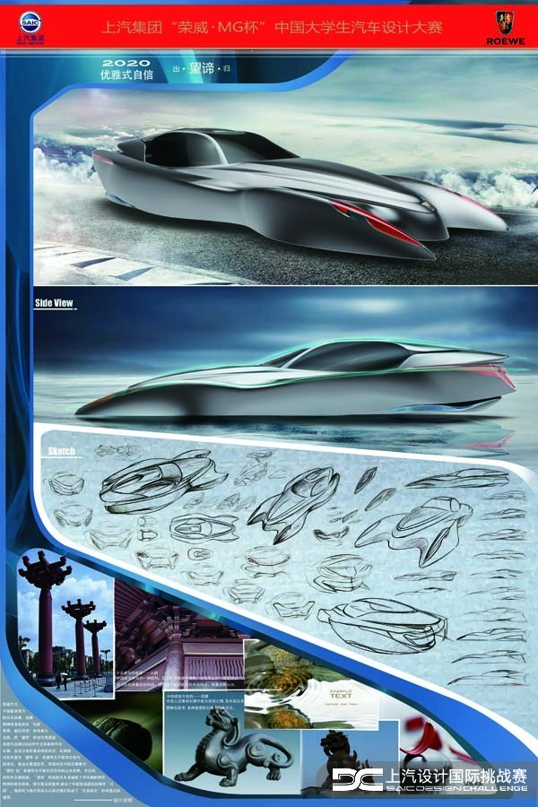 SAIC，Roewe mg，Automobile design，Competition，Rowe hope，