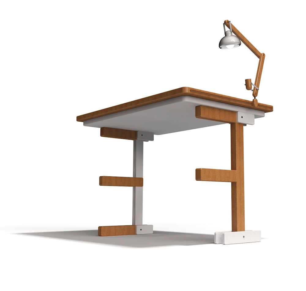 lamp，Liviu Avasiloie，letter，desk，woodiness，customized，