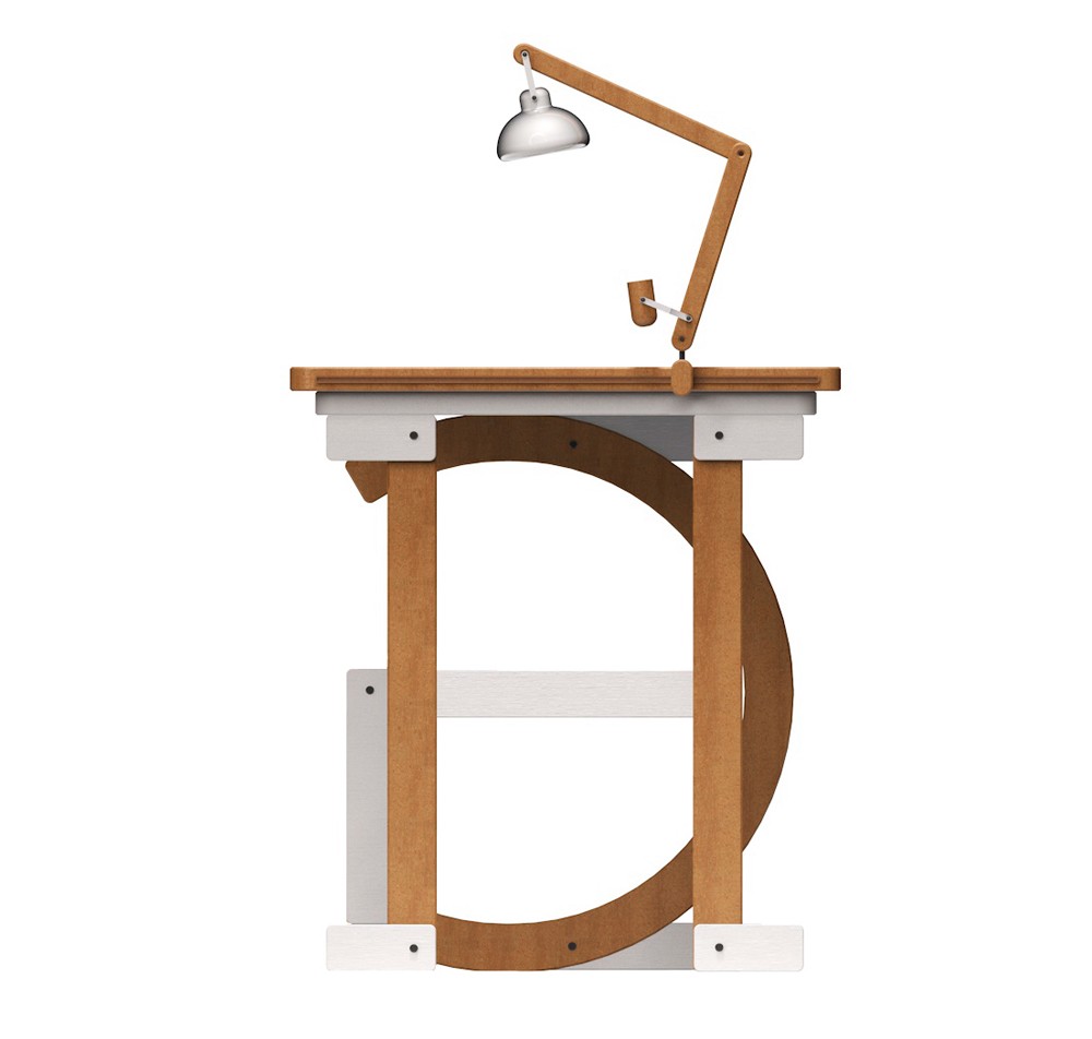 lamp，Liviu Avasiloie，letter，desk，woodiness，customized，