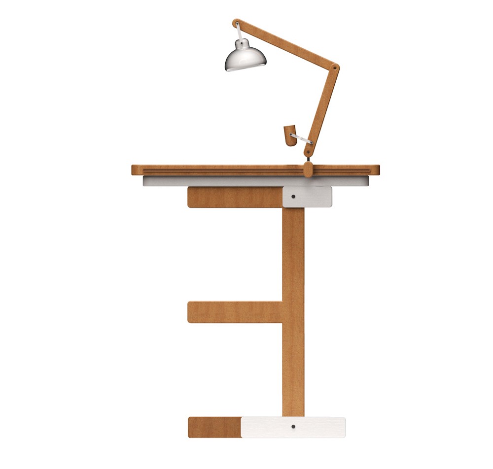 lamp，Liviu Avasiloie，letter，desk，woodiness，customized，