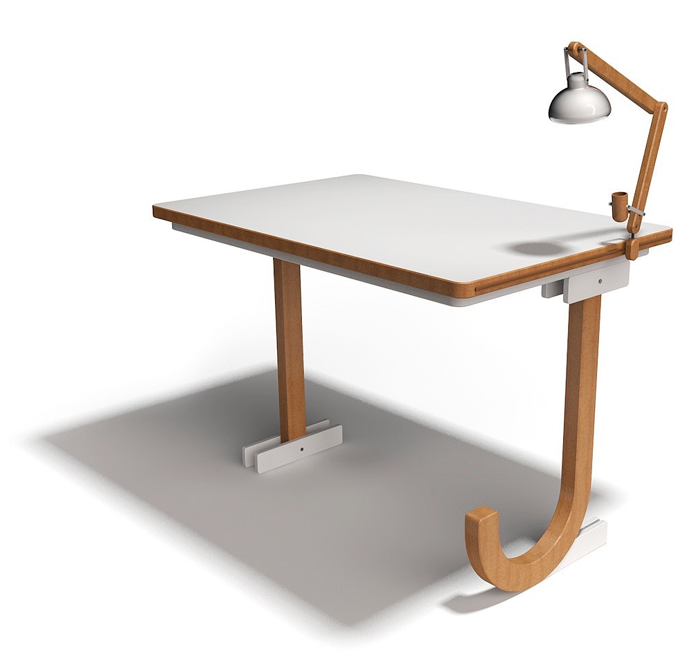 lamp，Liviu Avasiloie，letter，desk，woodiness，customized，