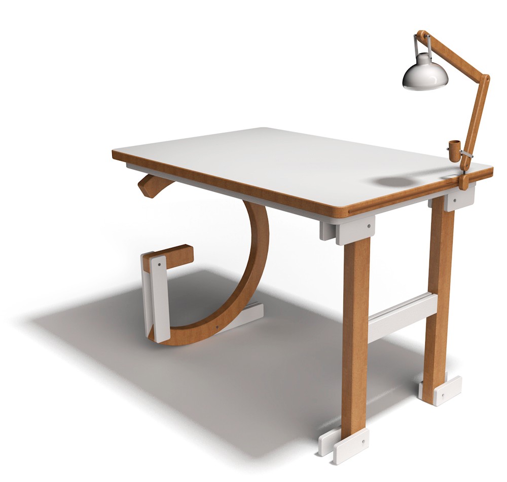 lamp，Liviu Avasiloie，letter，desk，woodiness，customized，