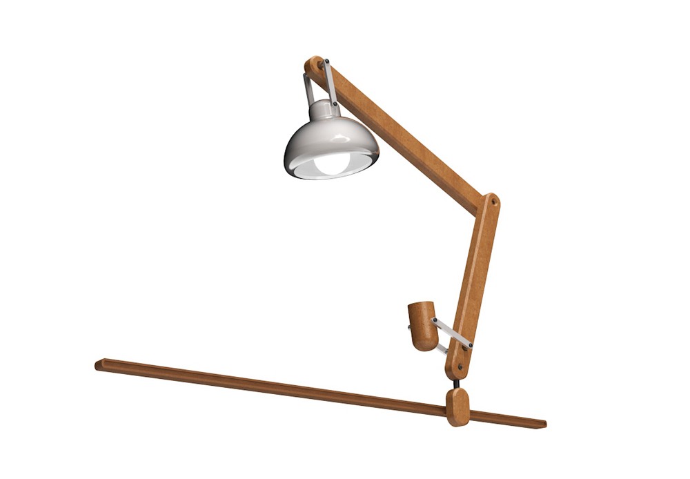 lamp，Liviu Avasiloie，letter，desk，woodiness，customized，