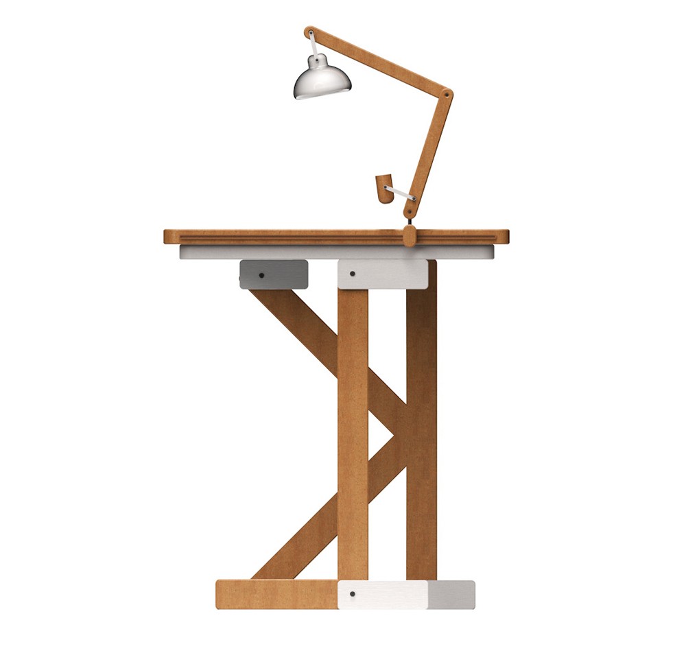 lamp，Liviu Avasiloie，letter，desk，woodiness，customized，