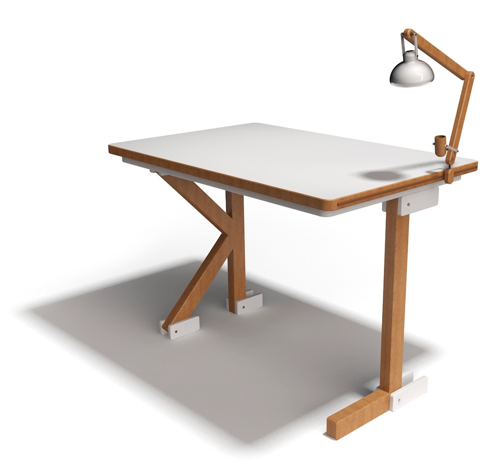 lamp，Liviu Avasiloie，letter，desk，woodiness，customized，