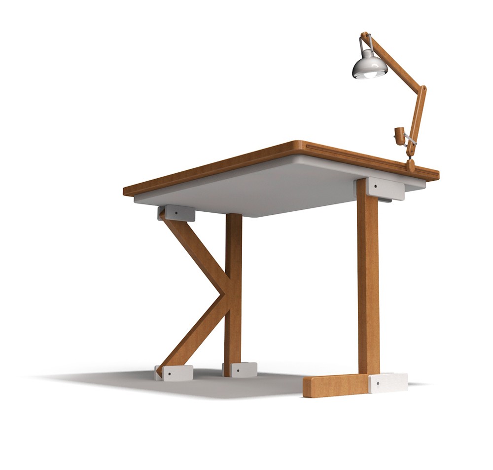 lamp，Liviu Avasiloie，letter，desk，woodiness，customized，