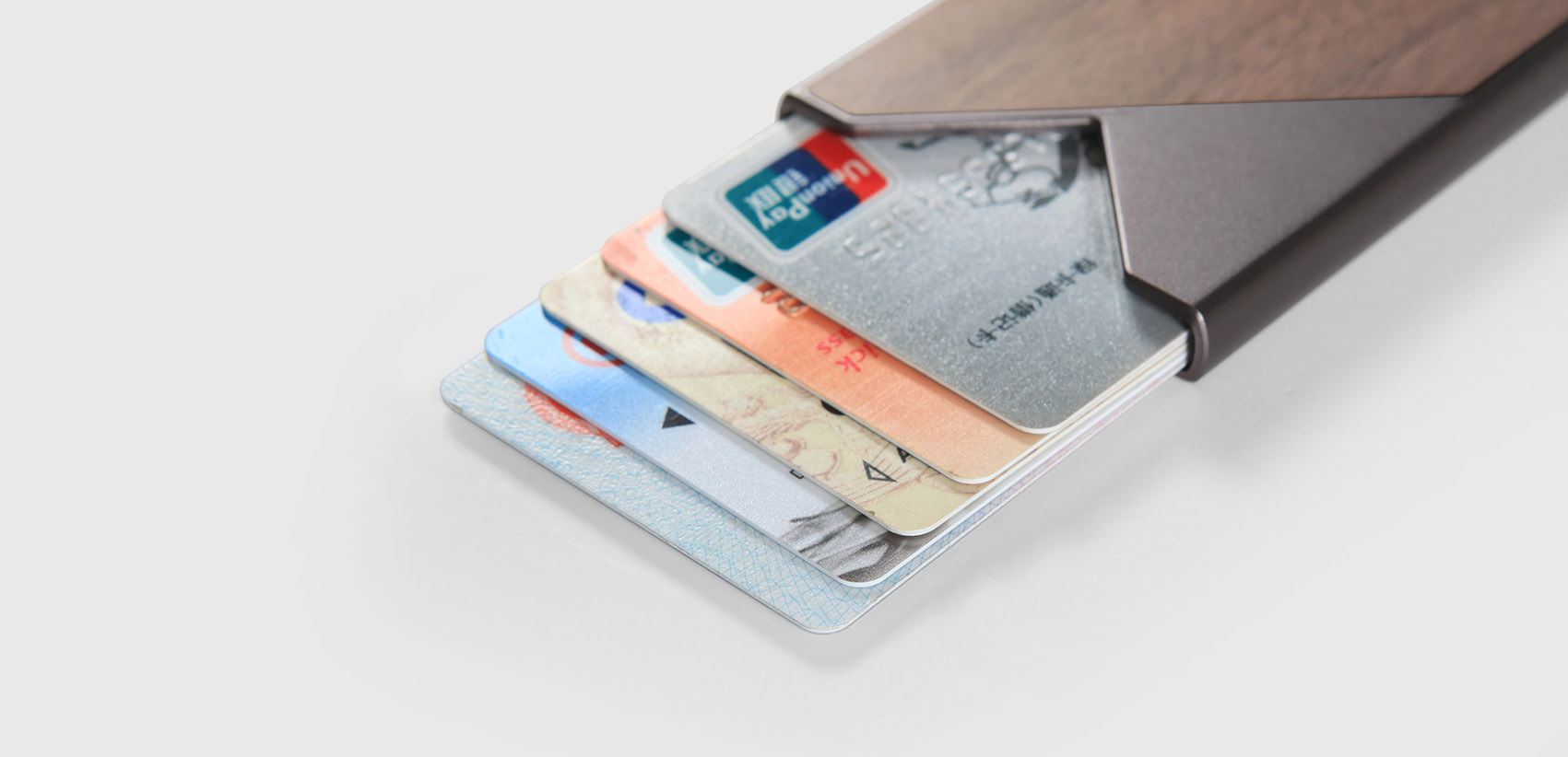 Natural marble, business card holder，