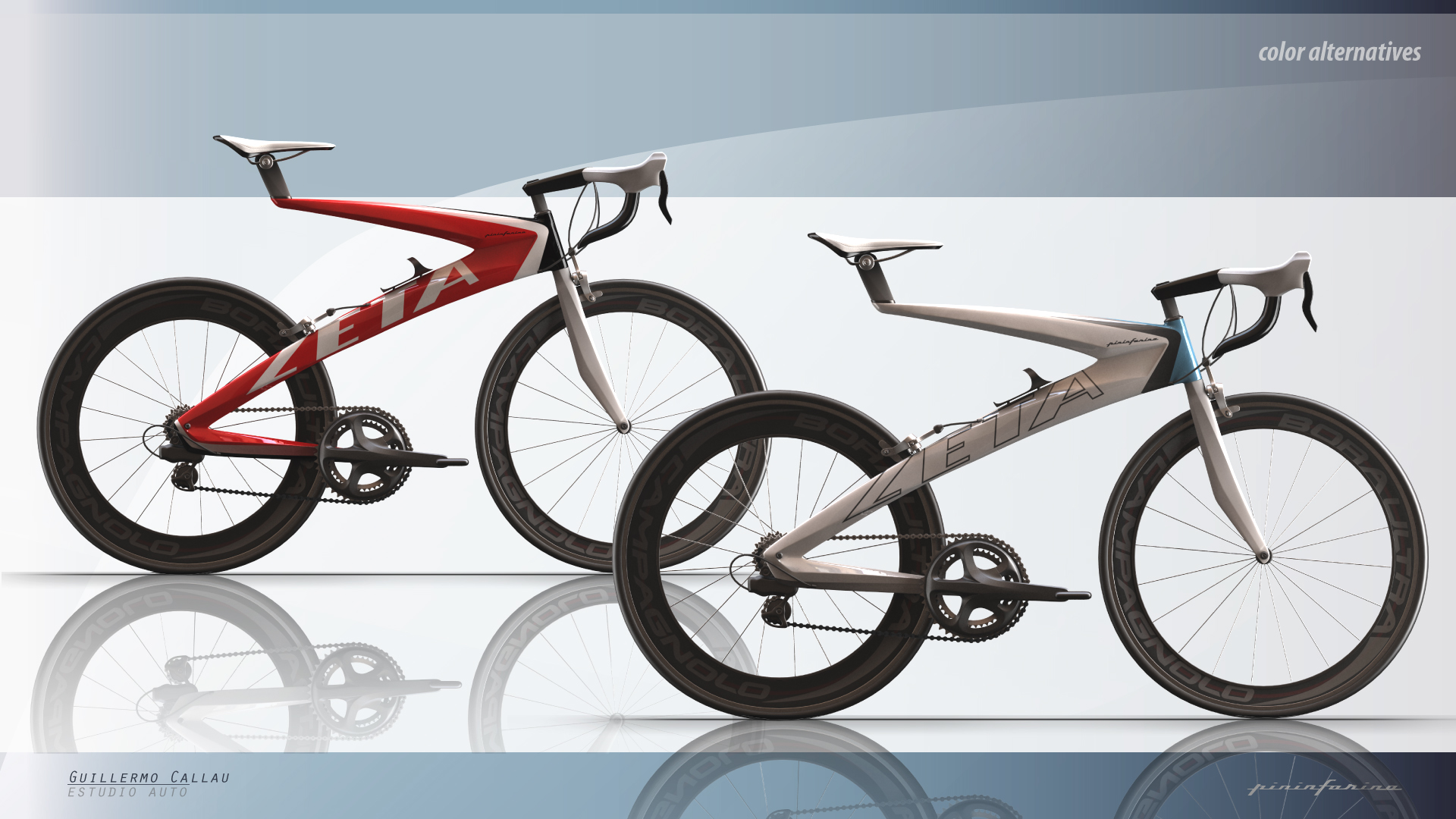 Bicycle design，conceptual design，Binny farina，