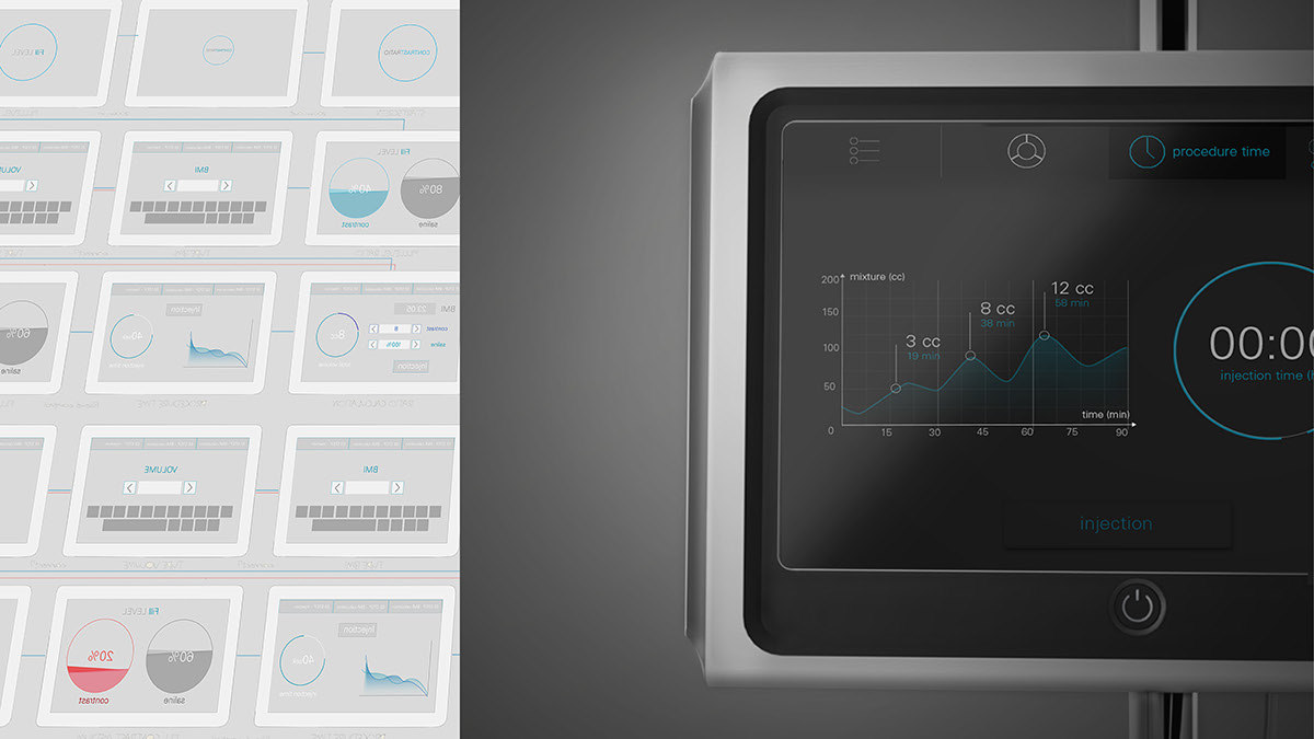 Medical instruments，intelligence，Touch screen design，product design，
