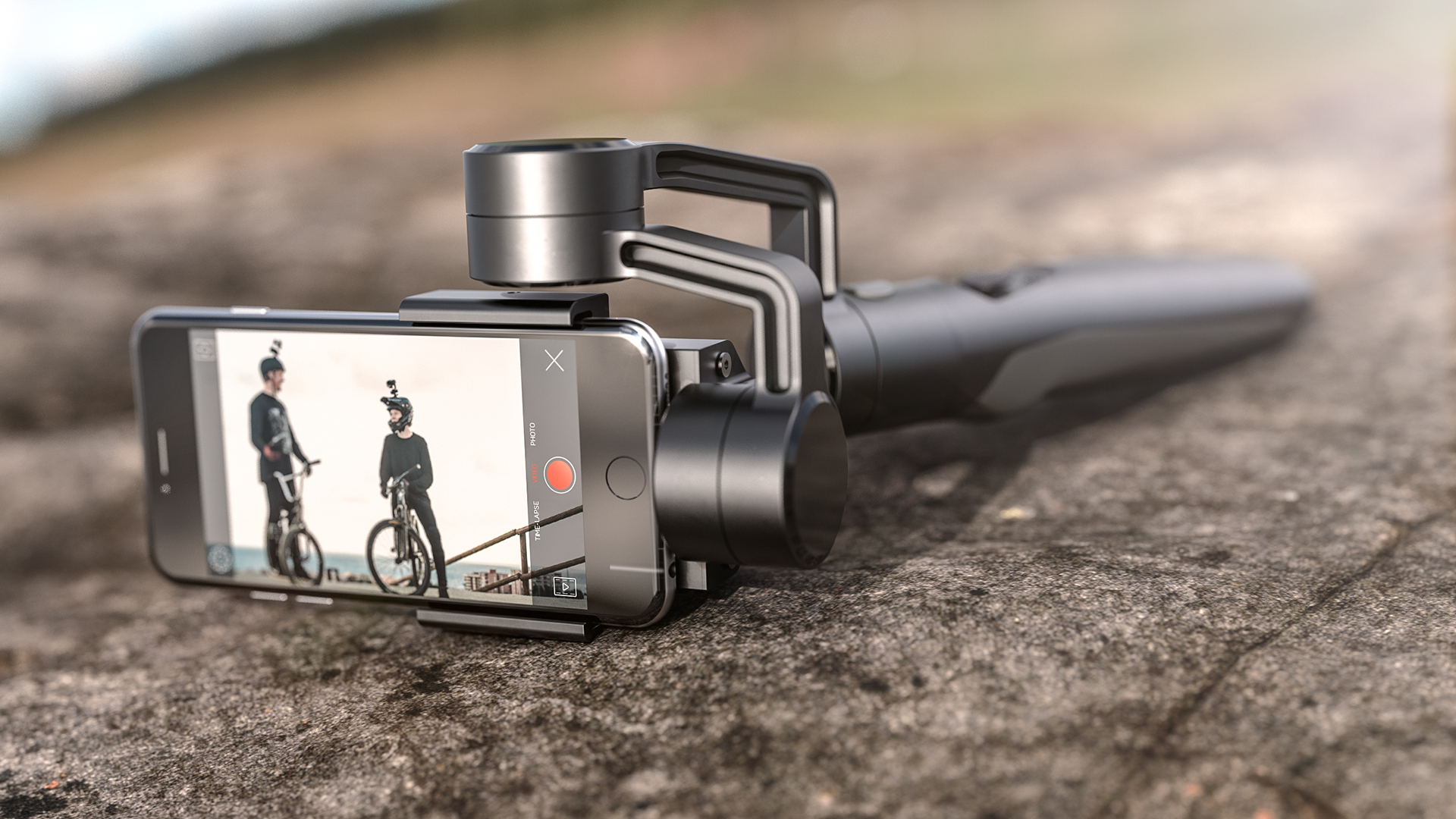 Intelligent products，Mobile phone stabilizer，product design，