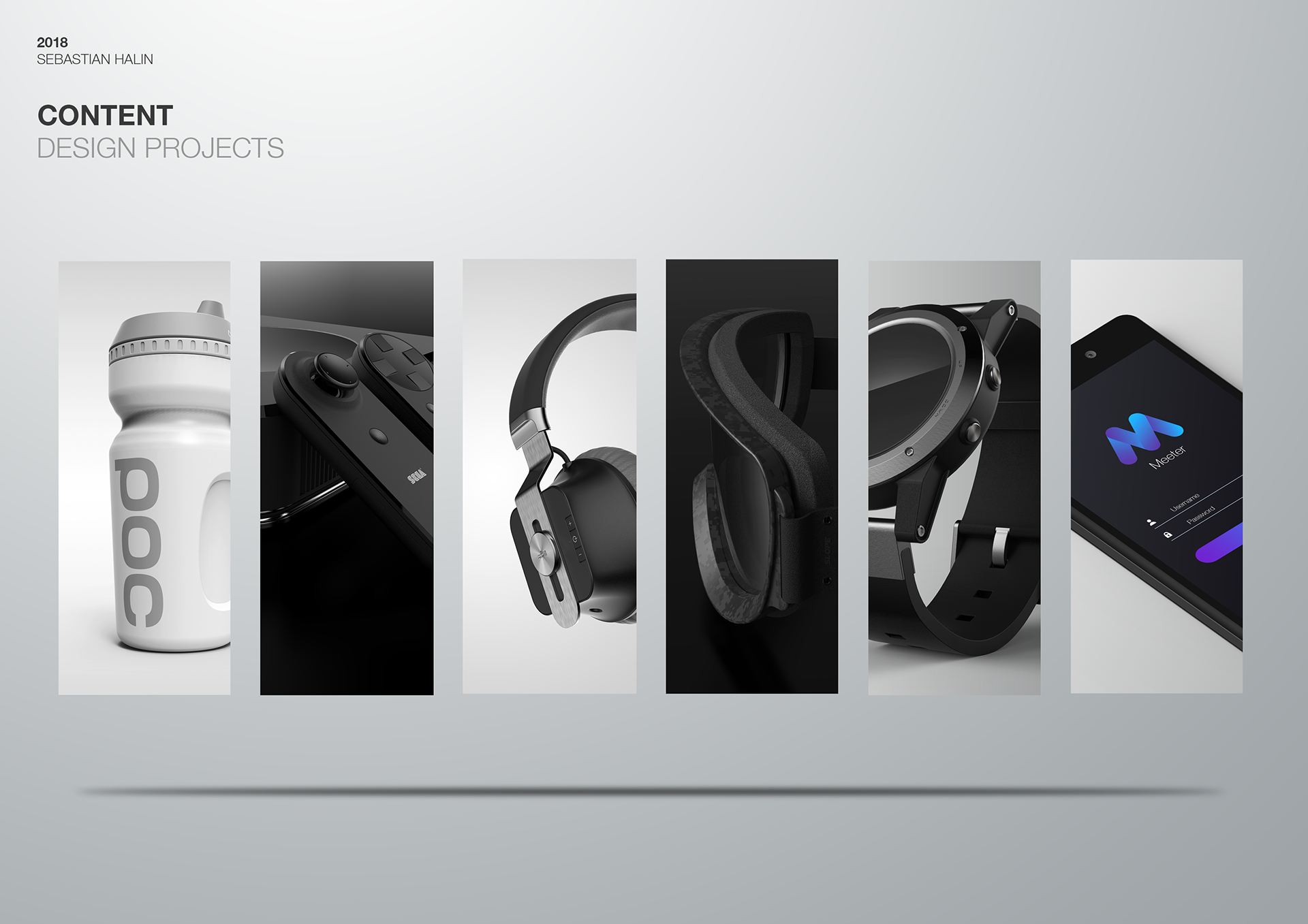 industrial design，sample reels，