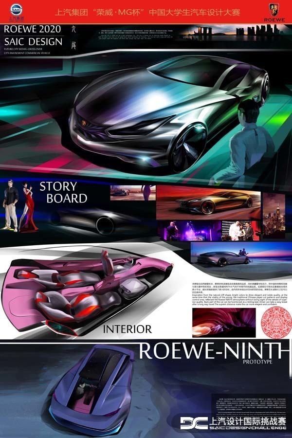 Zhang Mingxi，Nine tails，Competition，Automobile design，Roewe mg，SAIC，