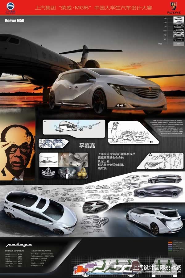 Zhao Ziwen，Roewe M50，Competition，Automobile design，Roewe mg，SAIC，