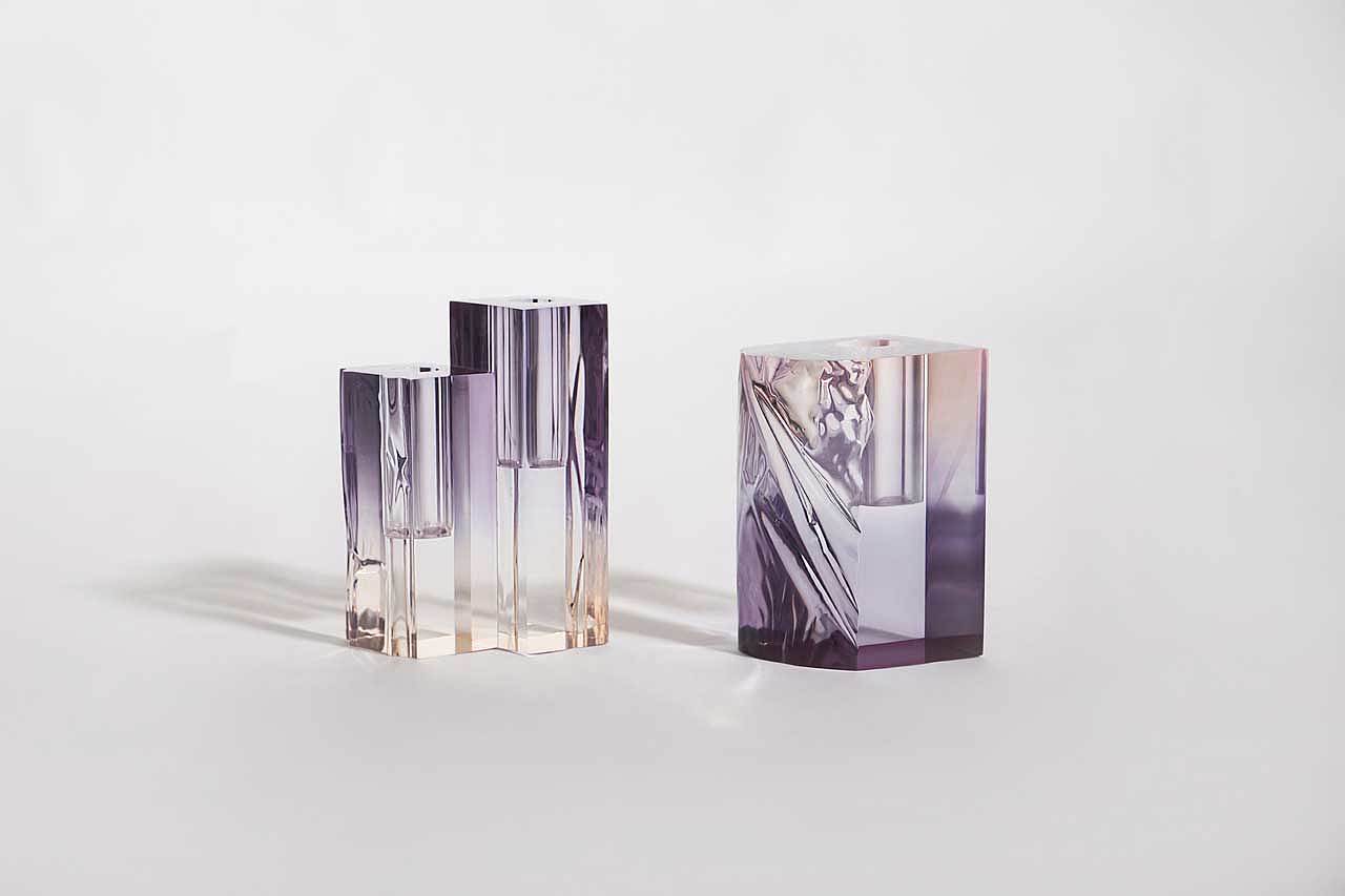 glittering，vase，crystal，