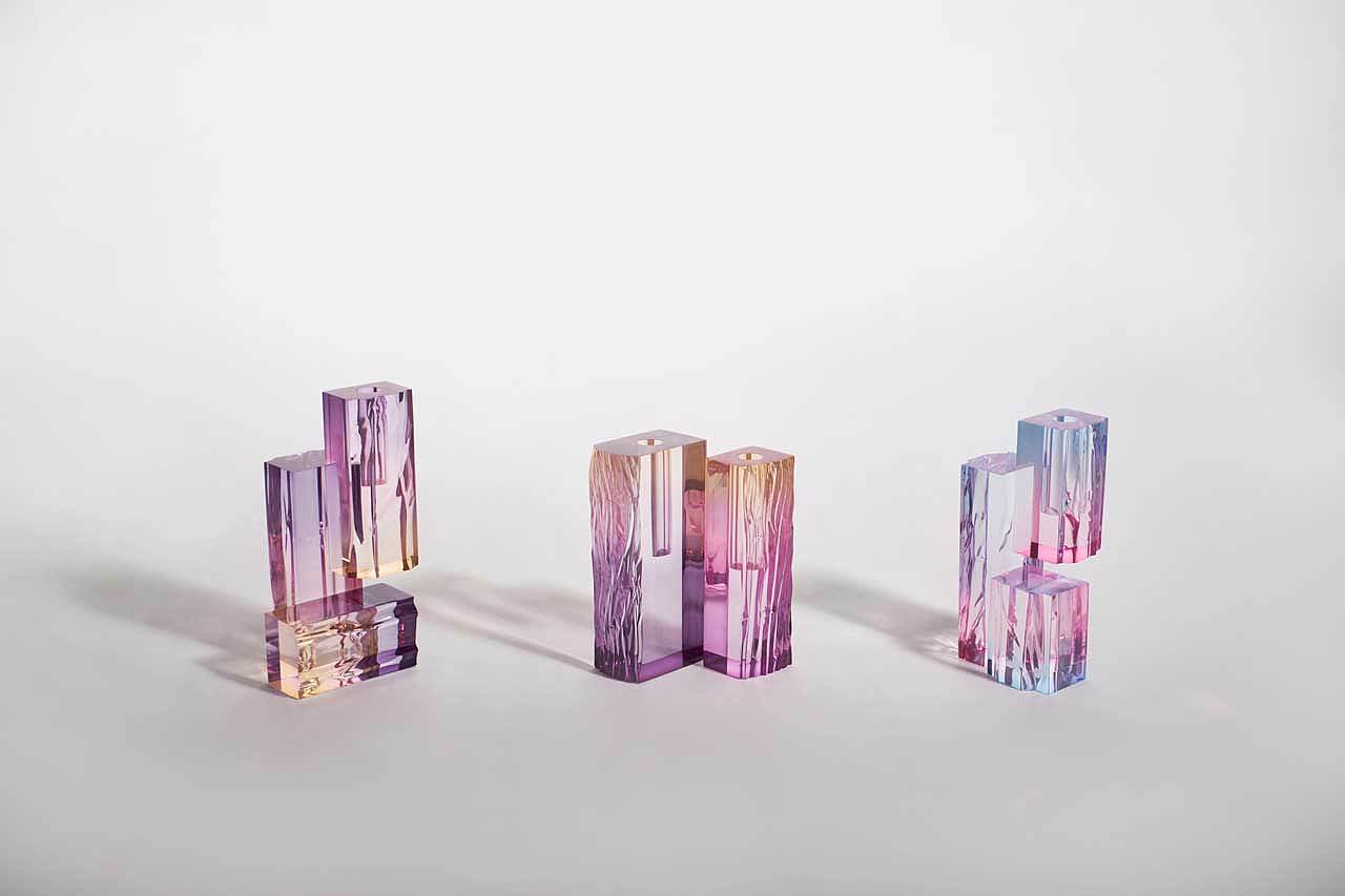 glittering，vase，crystal，