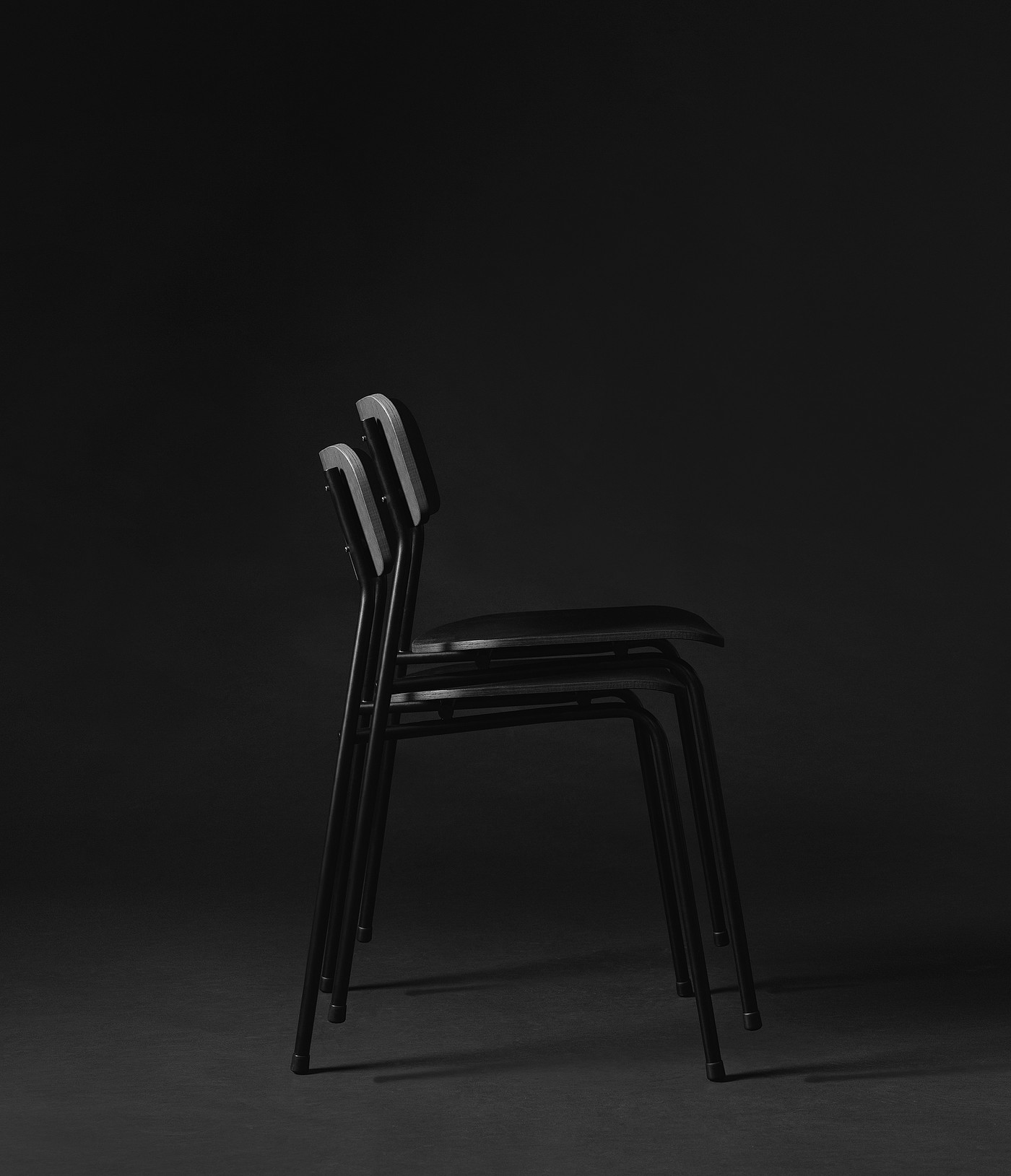 product design，furniture，chair，BTS 2，black，