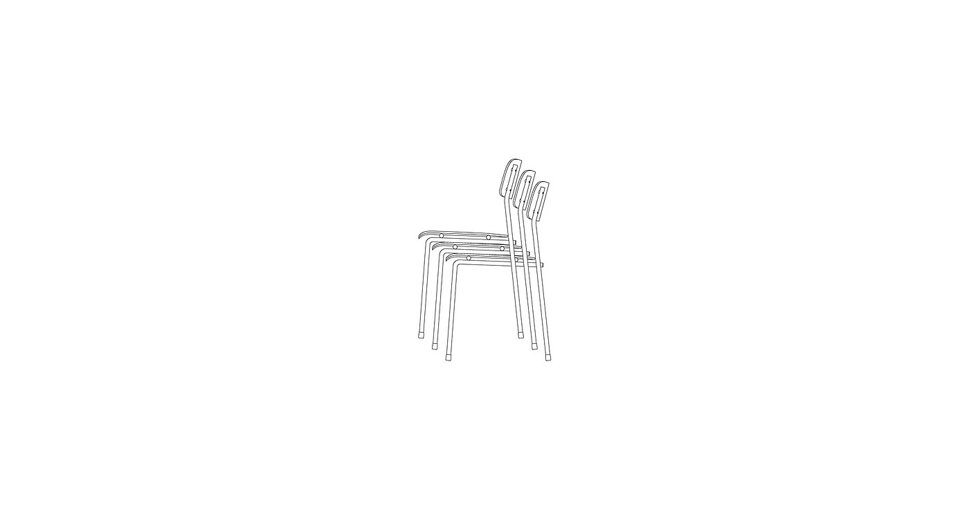 product design，furniture，chair，BTS 2，black，